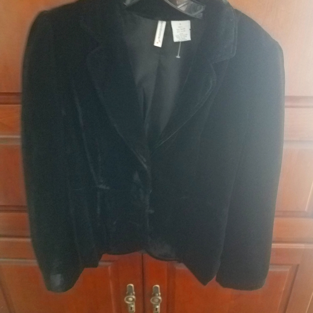 Velvet womens jacket.